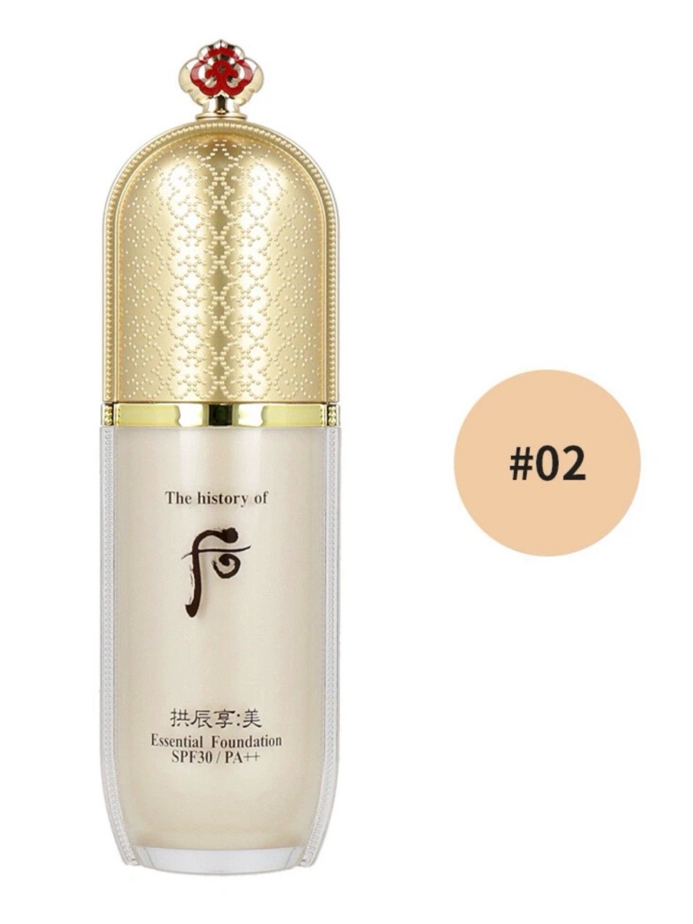 The history of whoo Gongjinhyang Mi Essential Skin Foundation SPF30 PA++ 40ml